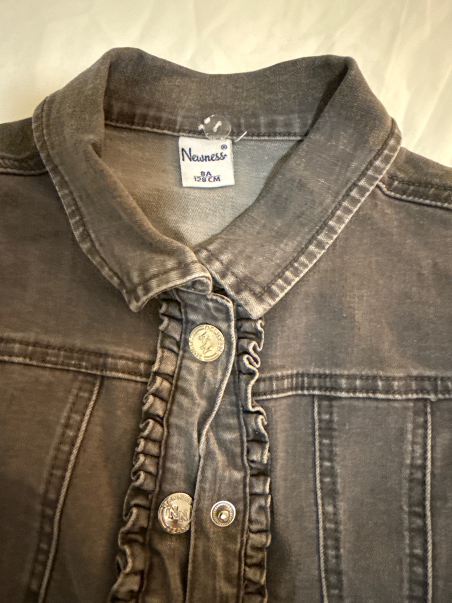 Denim jacket in grey photo 2