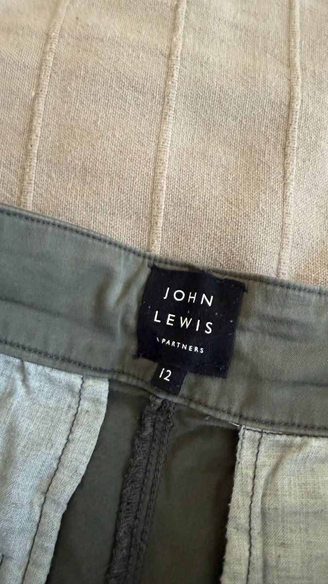 John Lewis Army Green Shorts UK12 photo 3