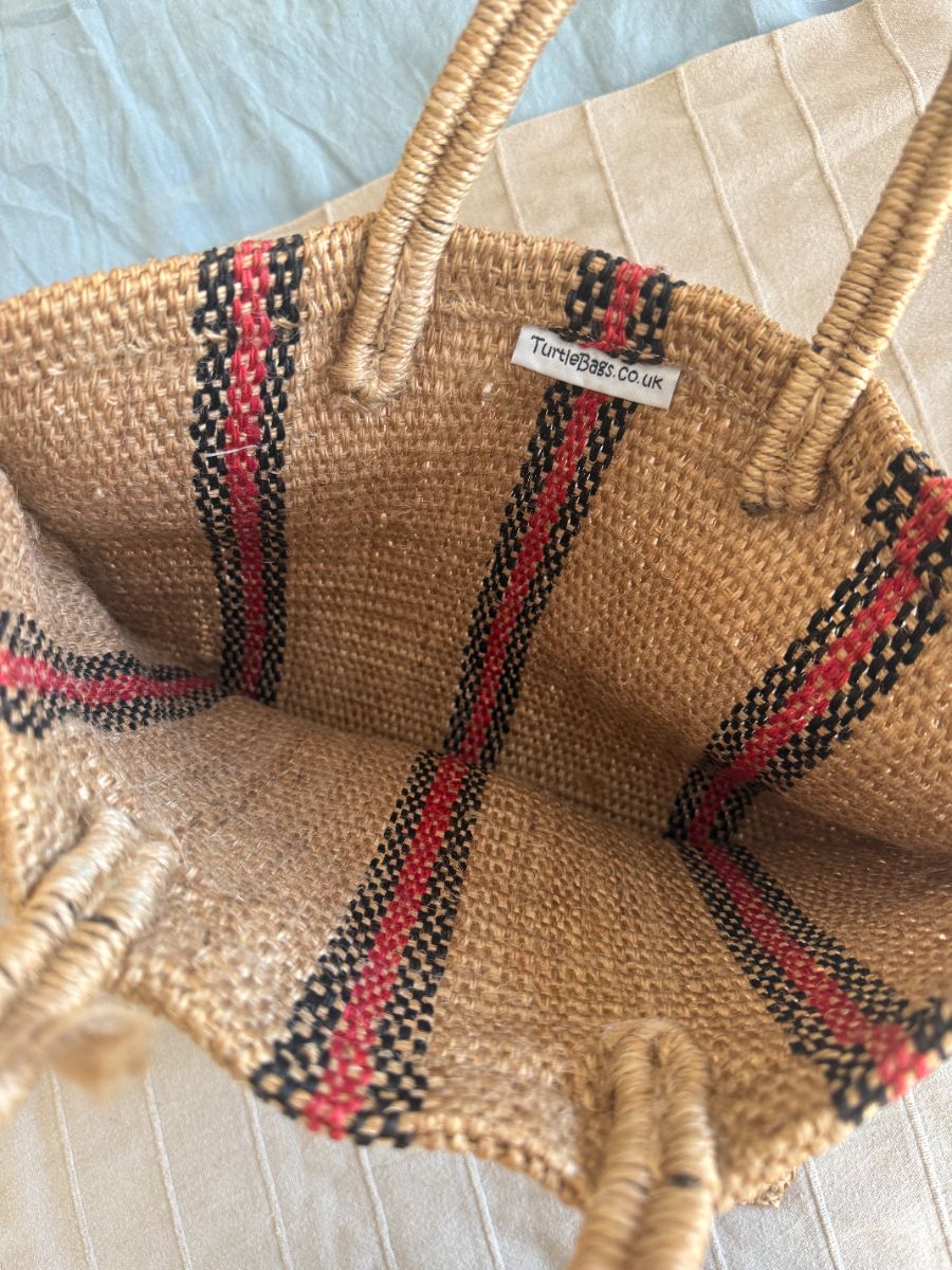 Woven Jute Shopping Bag photo 2