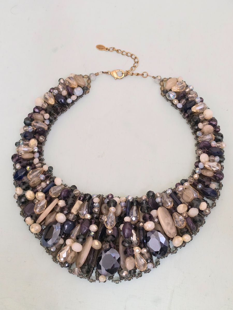 Aldo Choker necklace with semi-precious stones photo 2