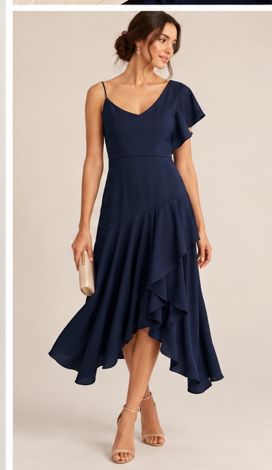 Forever New Dress dark blue