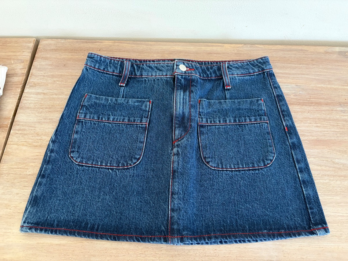 ASOS design denim mini