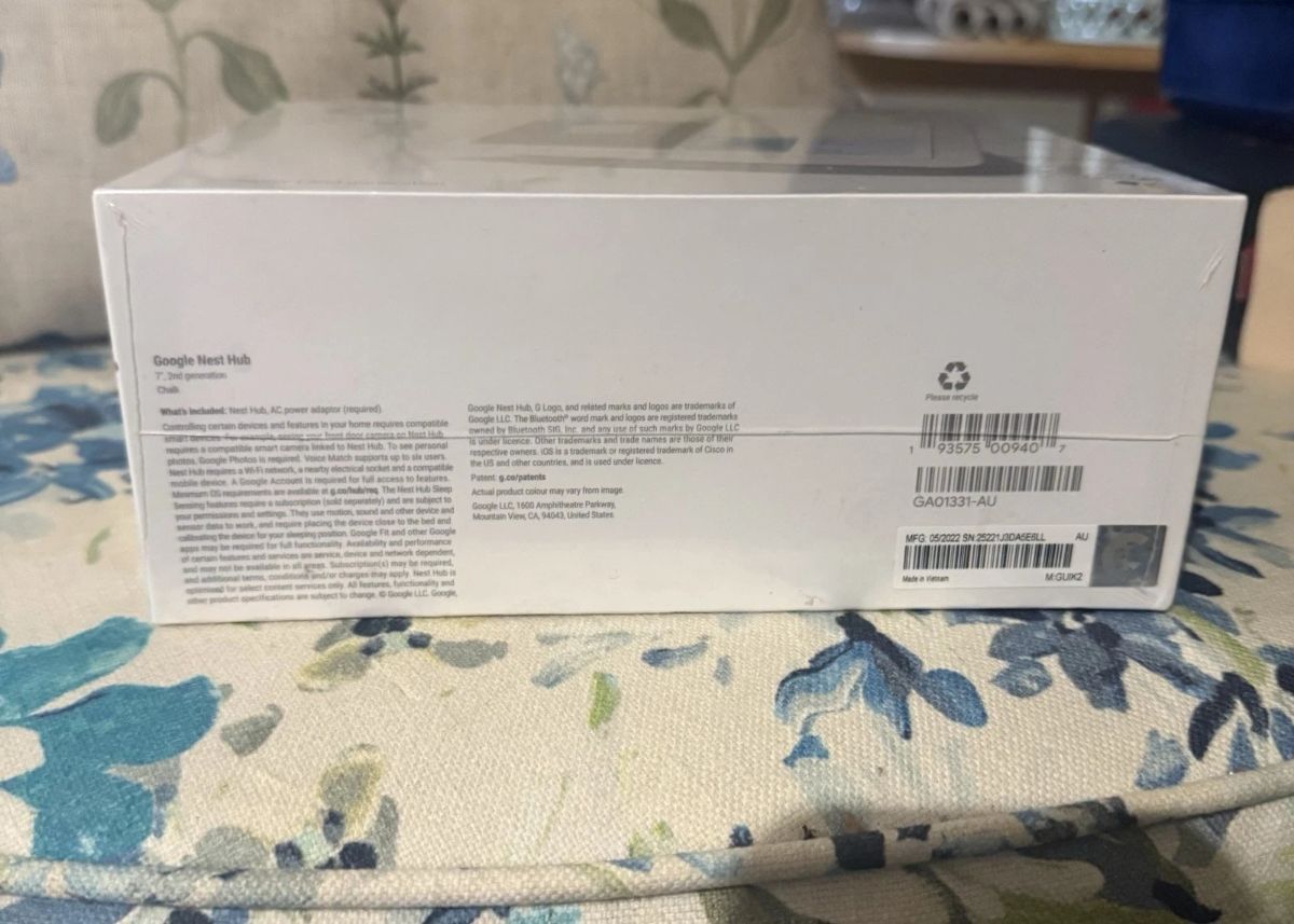 Google Nest Hub (2nd Gen) - Sealed Box photo 3