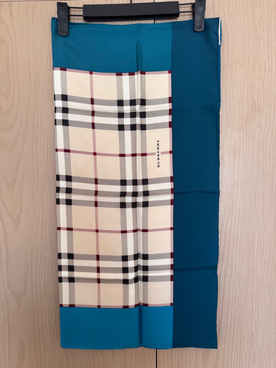 Burberry silk scarf