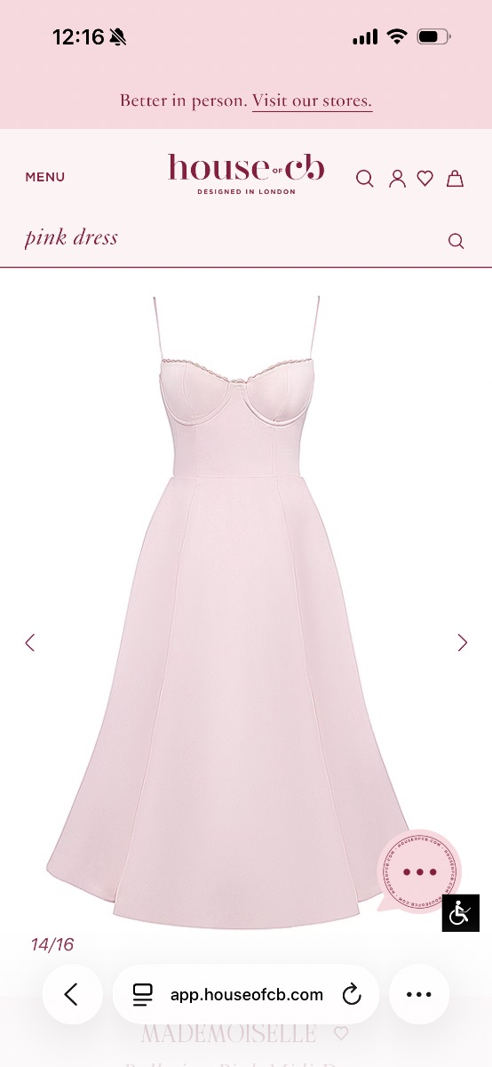 House Of CB - Mademoiselle Dress Brand new with tags photo 2