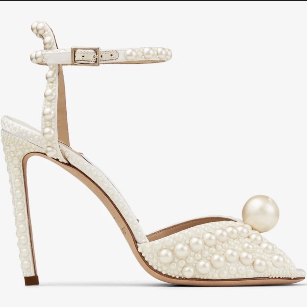 Jimmy Choo Sacora 100 Pearl Bridal Wedding Heels – photo 3