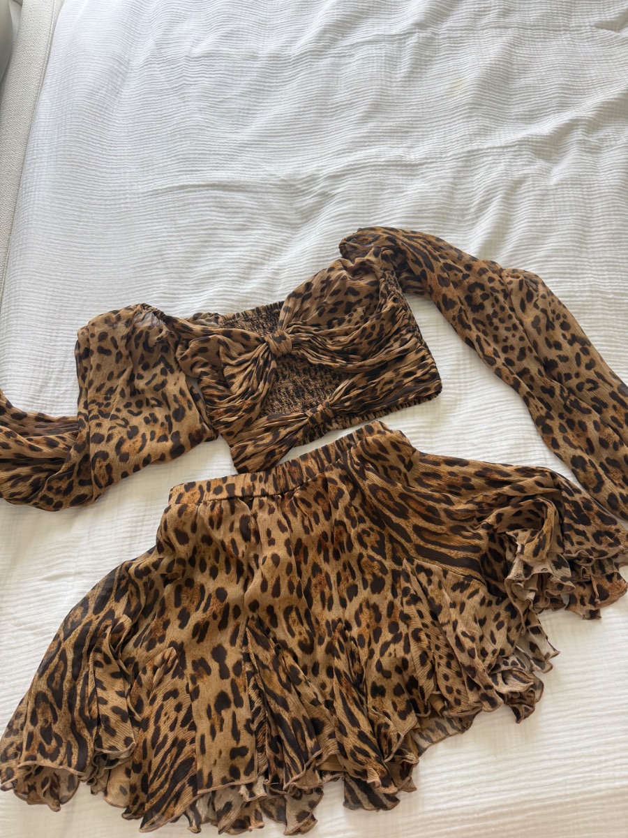 Beach City Leopard co-ords