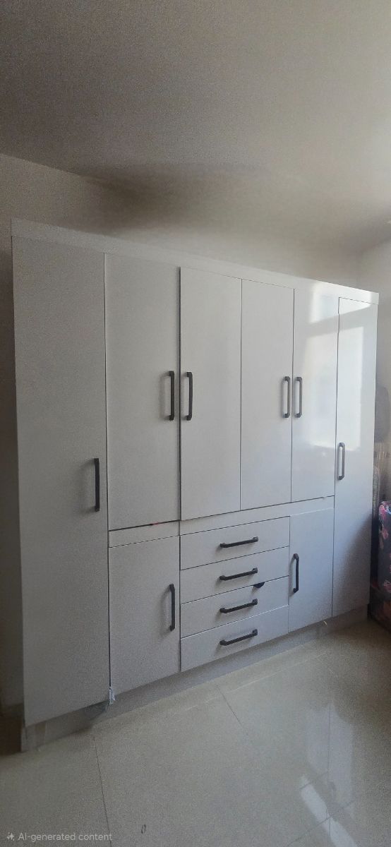 Pan Home 8 door 4 drawer wardrobe