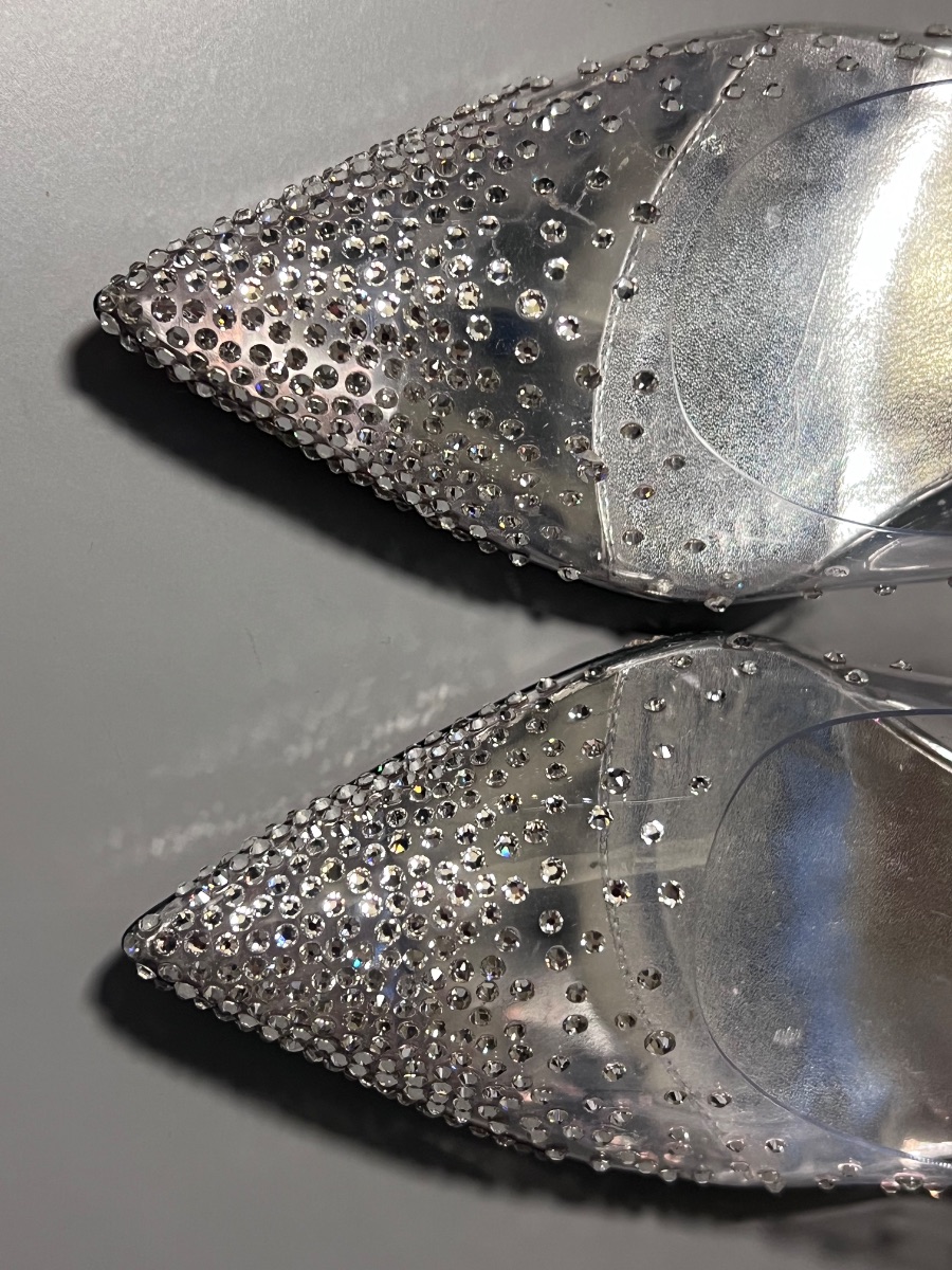 Christian Louboutin Louboutins Cinderella silver 39 photo 3