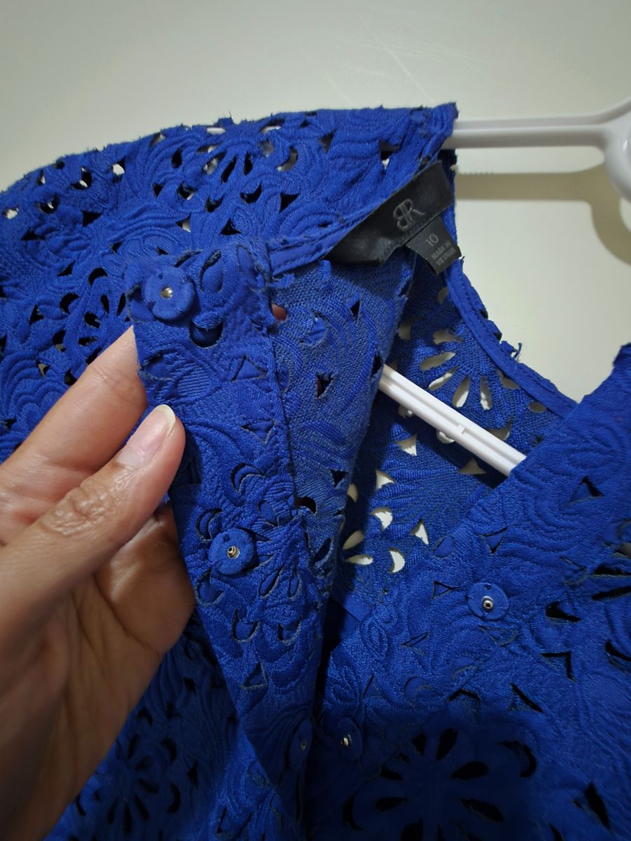 BANANA Republic Monogram Cutout Dress photo 3