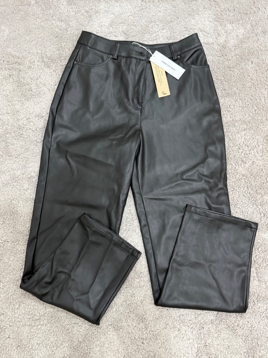 Next New leather pants- m - l