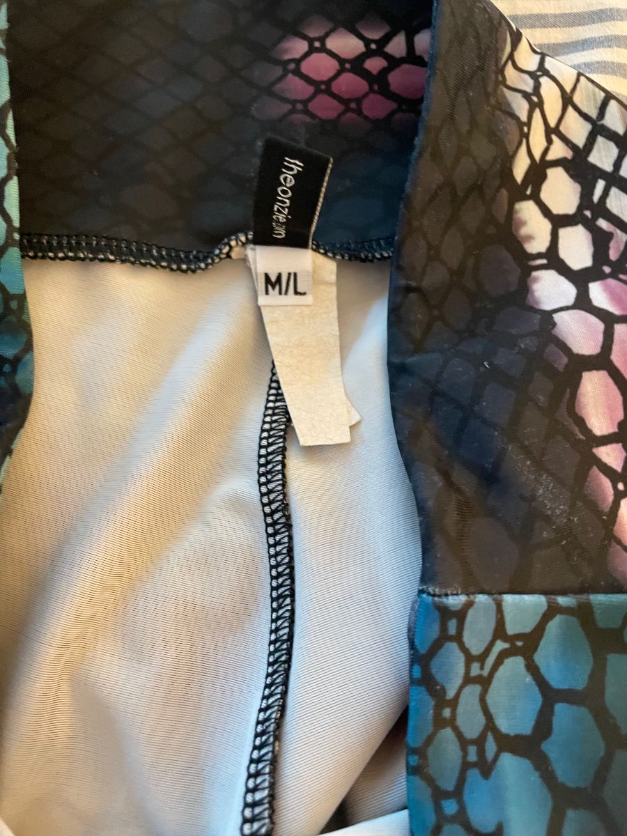 Onezie Green snake leggings Medium/Large UK12/14 photo 2