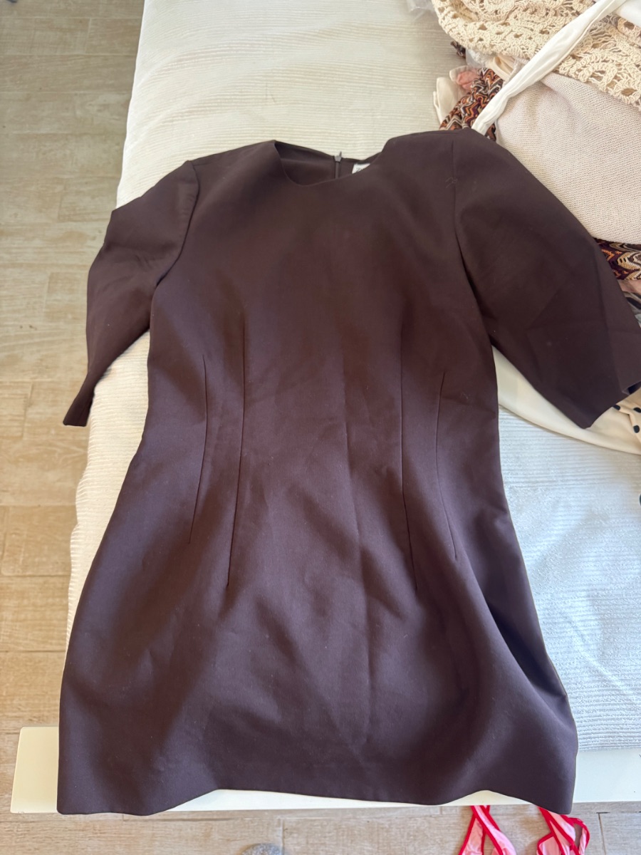 Zara odd muse style chocolate dress photo 2