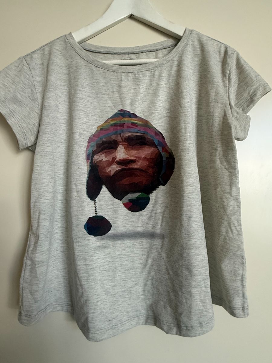 Light Grey womens Bolivan Tshirt