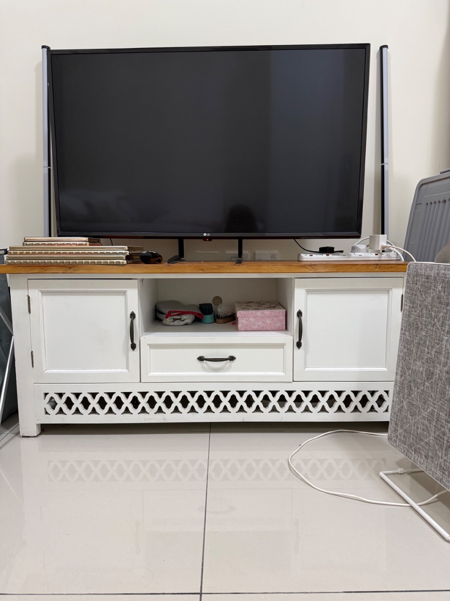 Tv Table white wooden