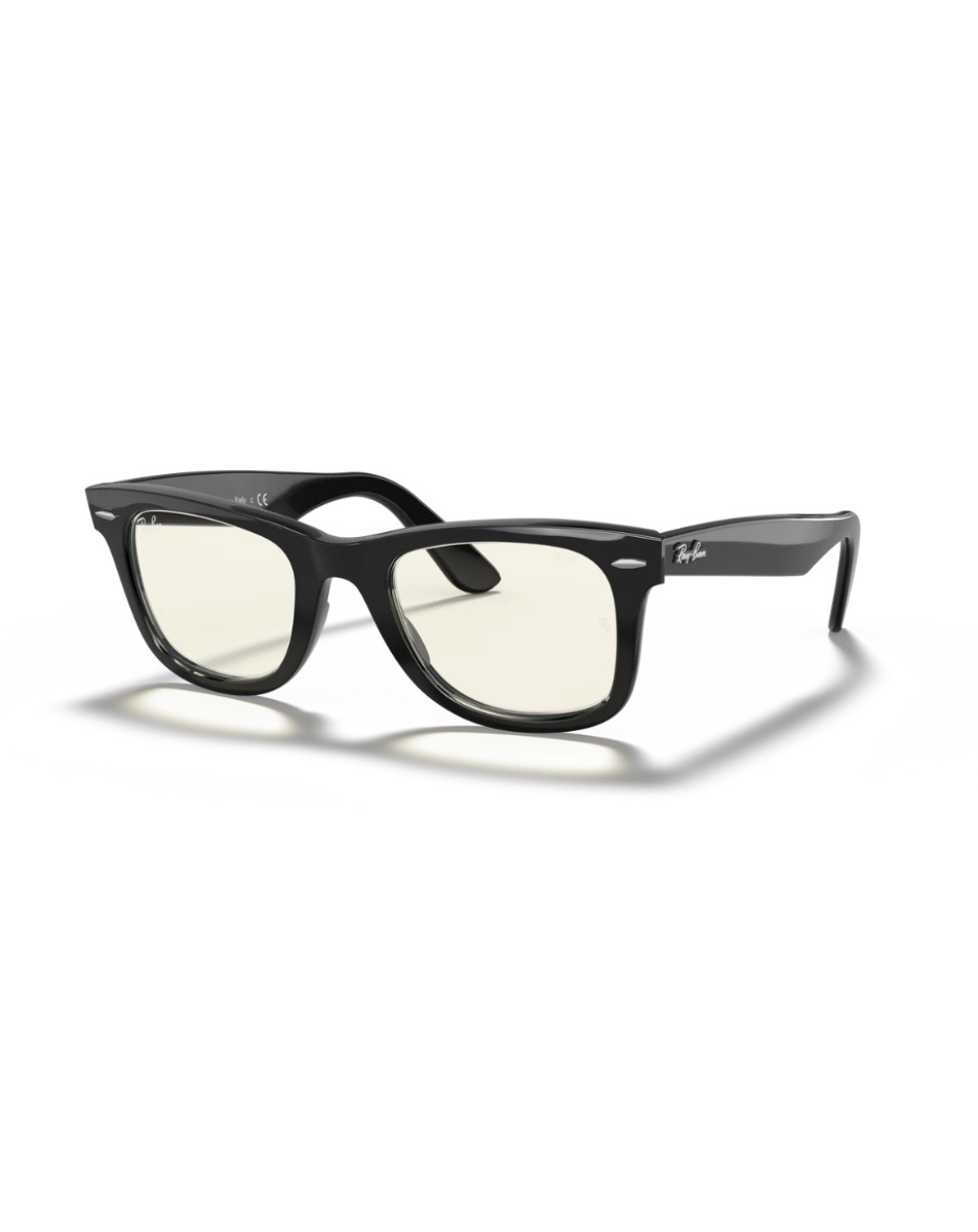 NEW: Ray-Ban Wayfarer clear evolve Black