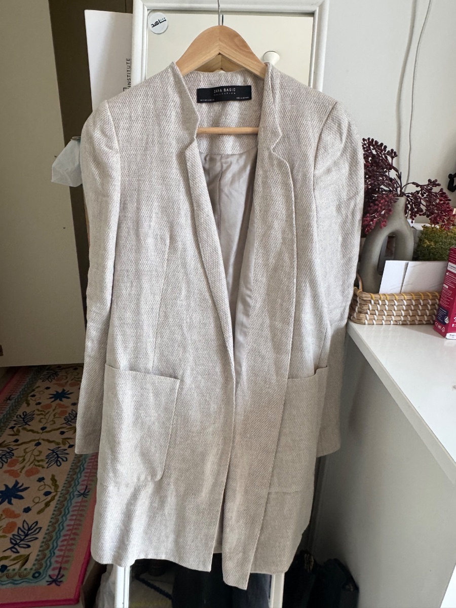 Zara Linen Jacket photo 2