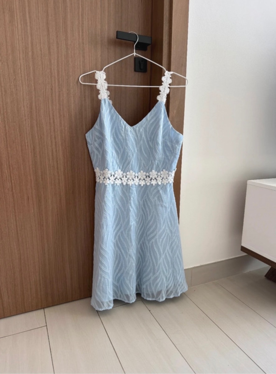 Pale Blue Dress