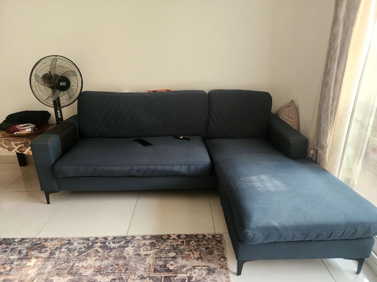 Home Centre L Shape reversible sofa photo 2