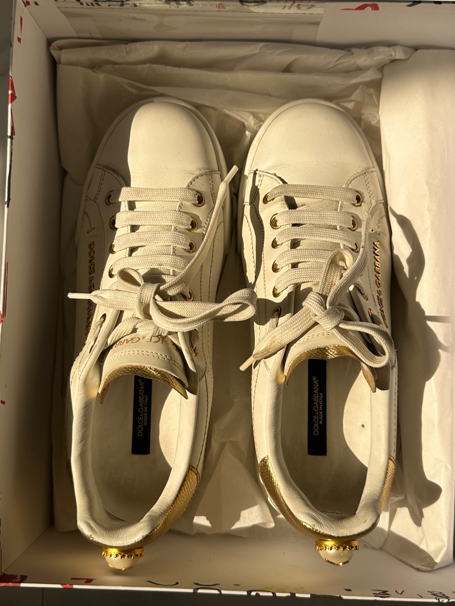 Dolce & Gabbana DOLCE&GABBANA Portofino calfskin sneakers