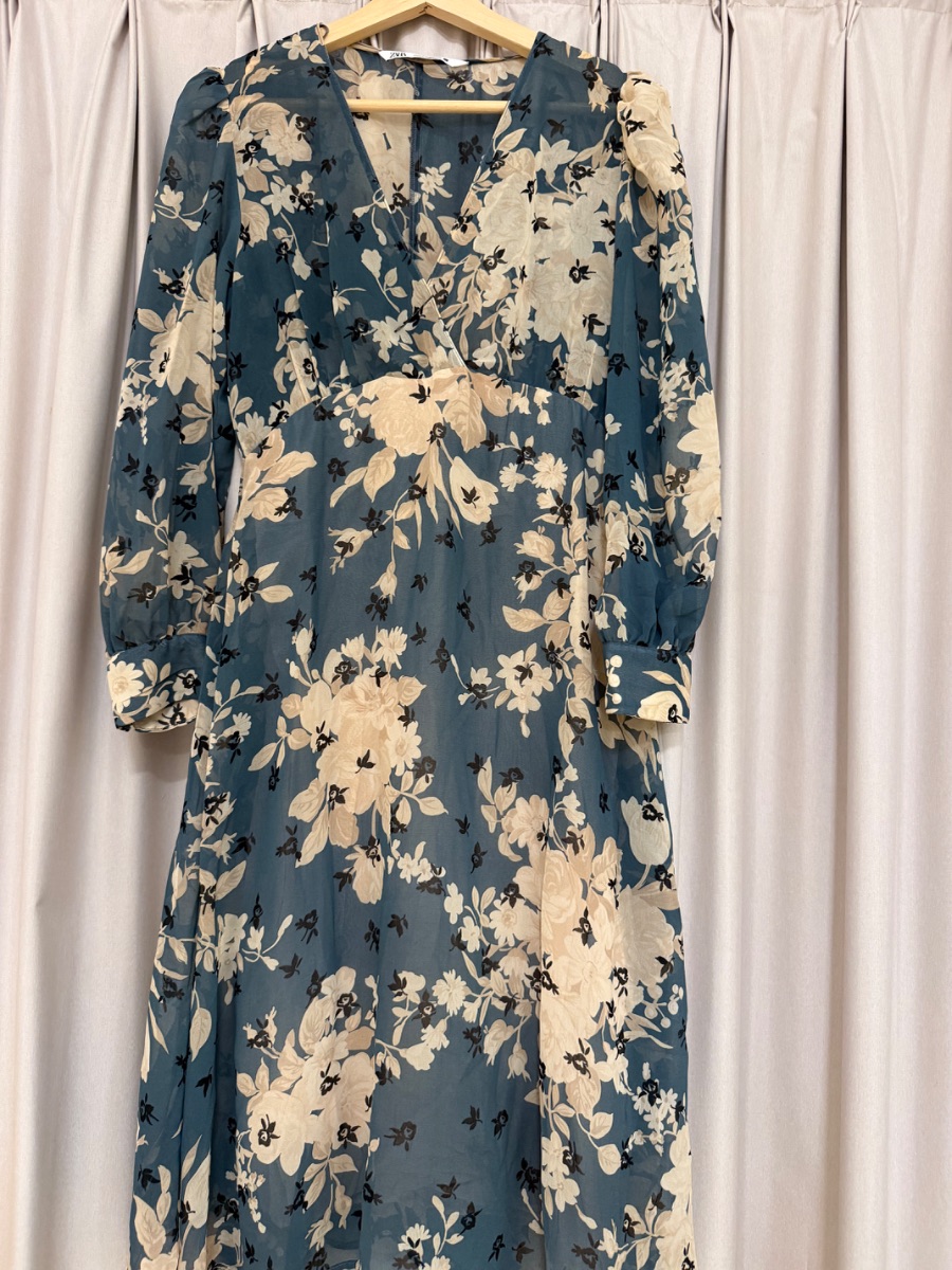 Zara flower dress