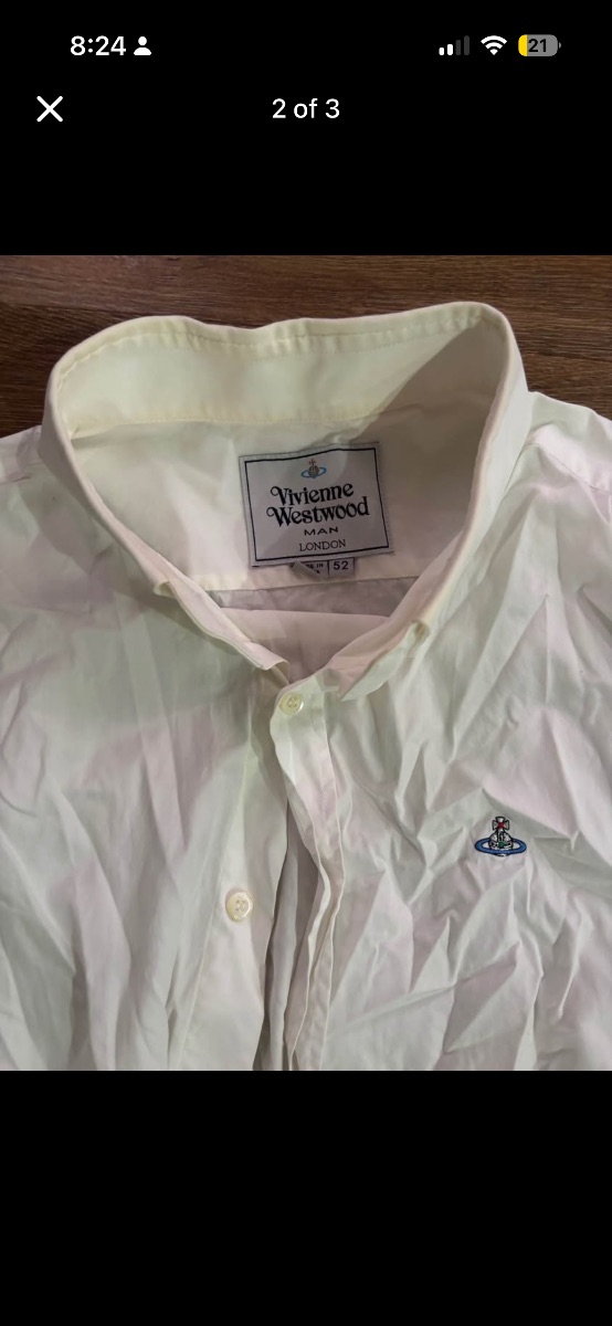Men’s Vivienne Westwood white shirt photo 2