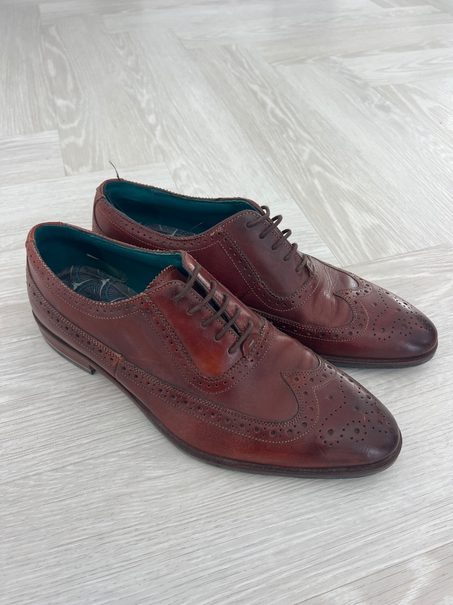 Men’s Ted Baker tan brogues photo 2