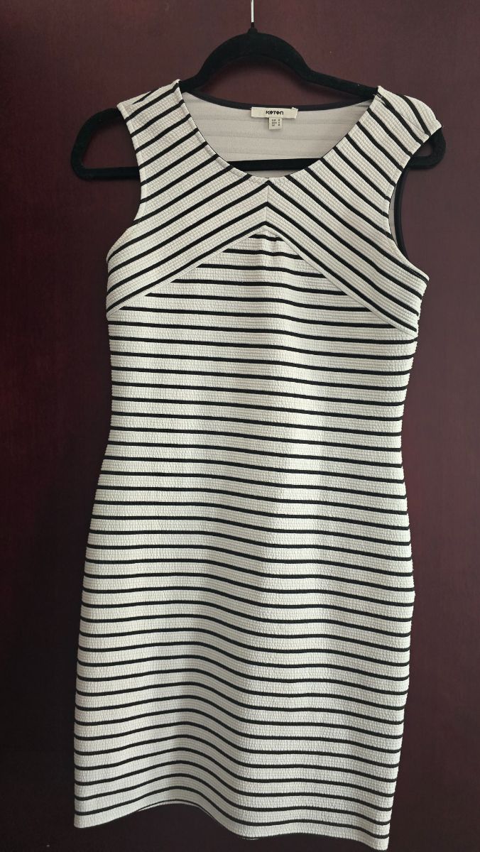 Koton Black & White Body con dress photo 2