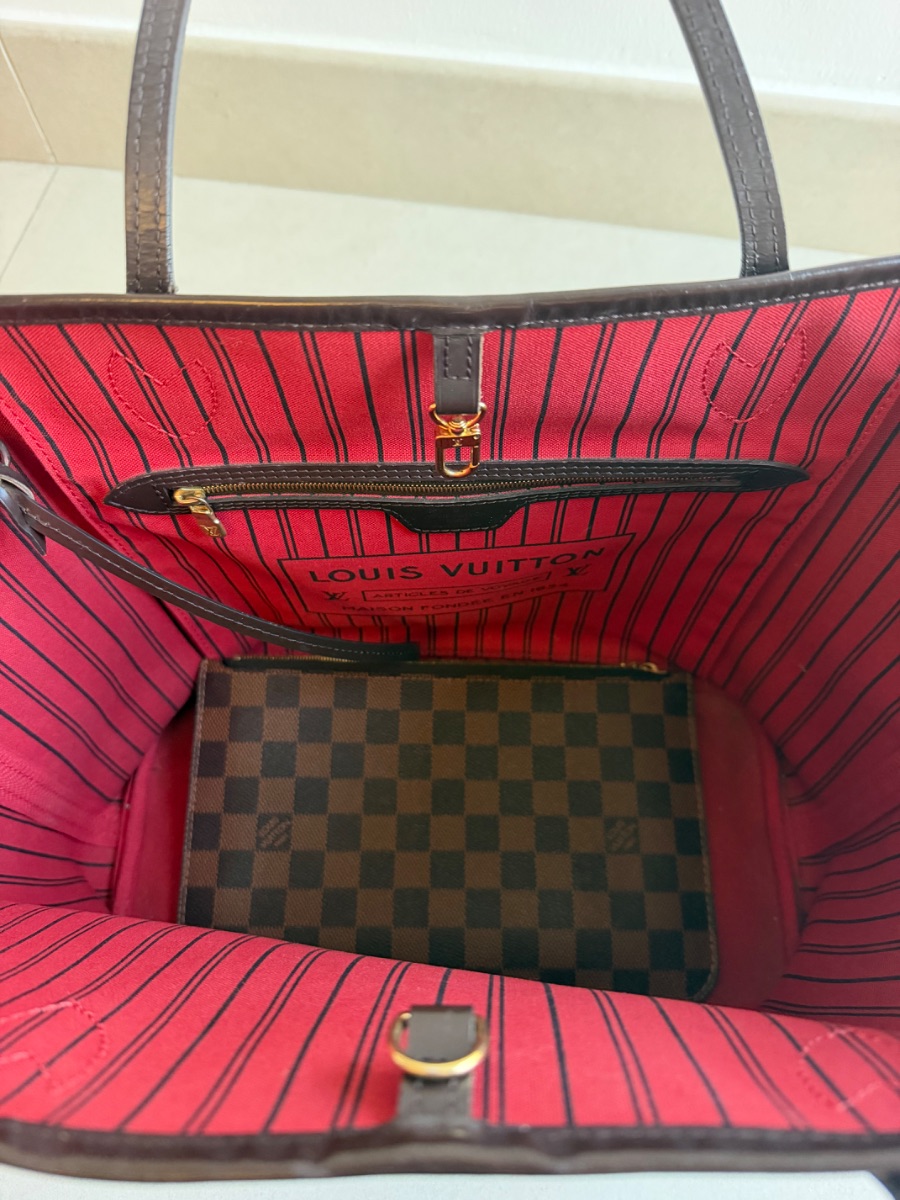 Louis Vuitton Neverfull MM Damier Ebene photo 3
