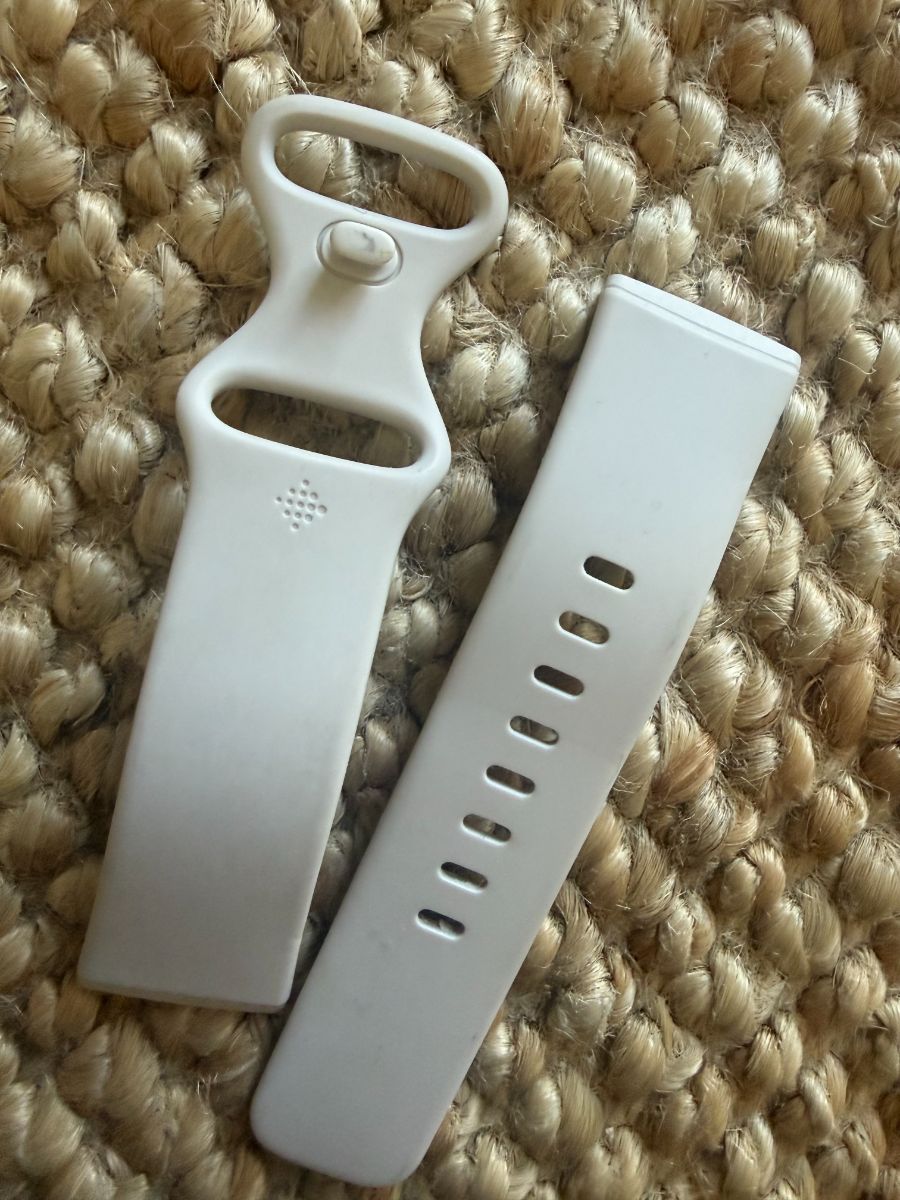 FitBit Watch Strap Beige/White