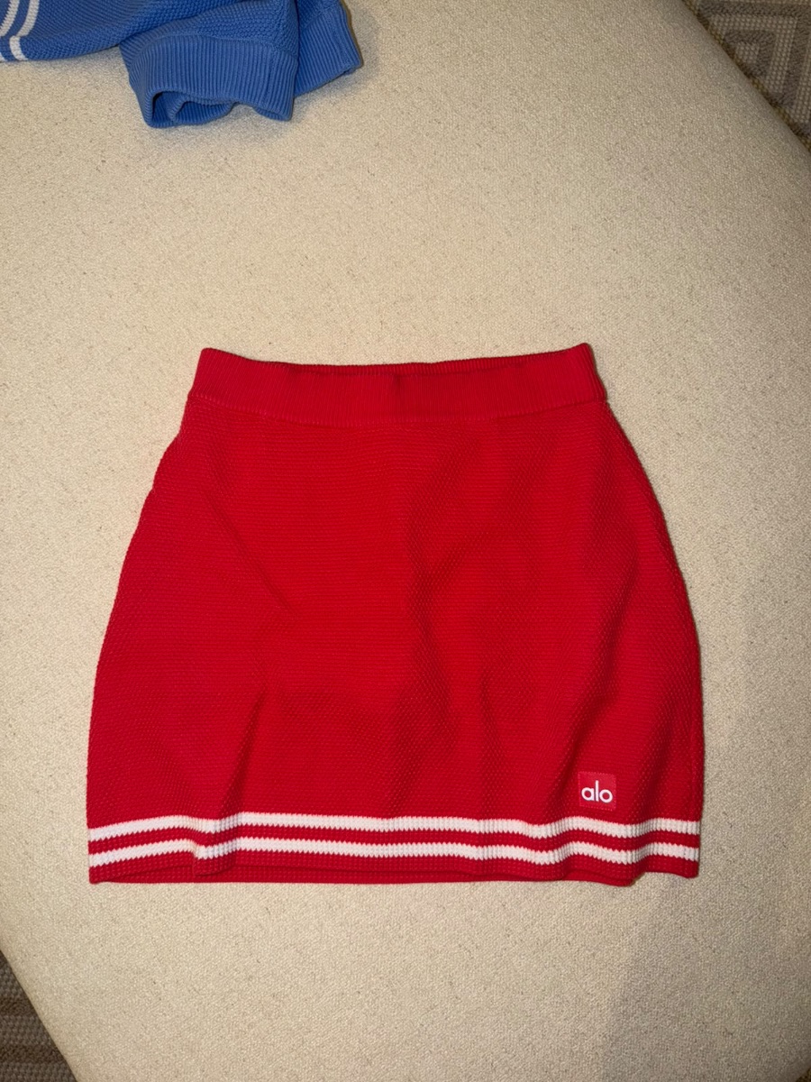 Pink alo skirt