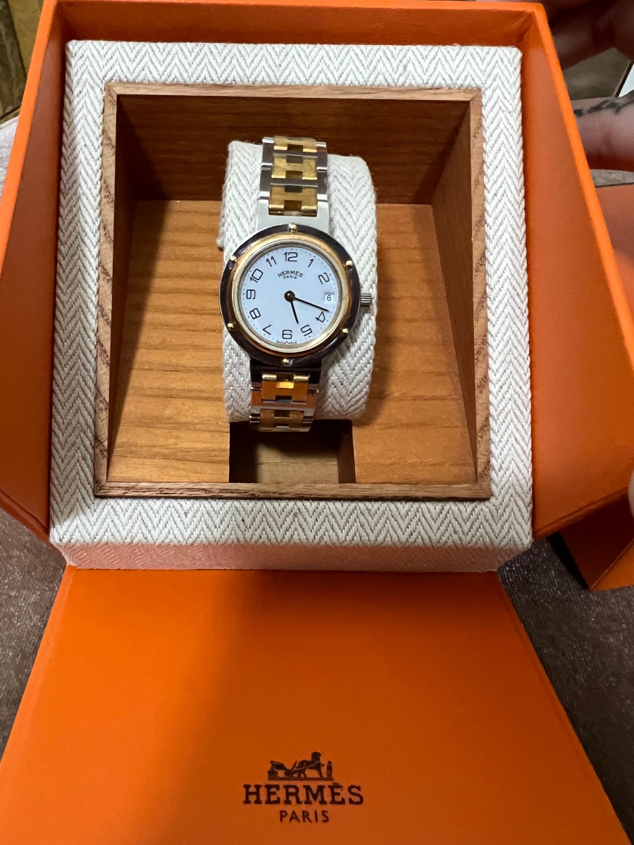 Hermes clipper watch