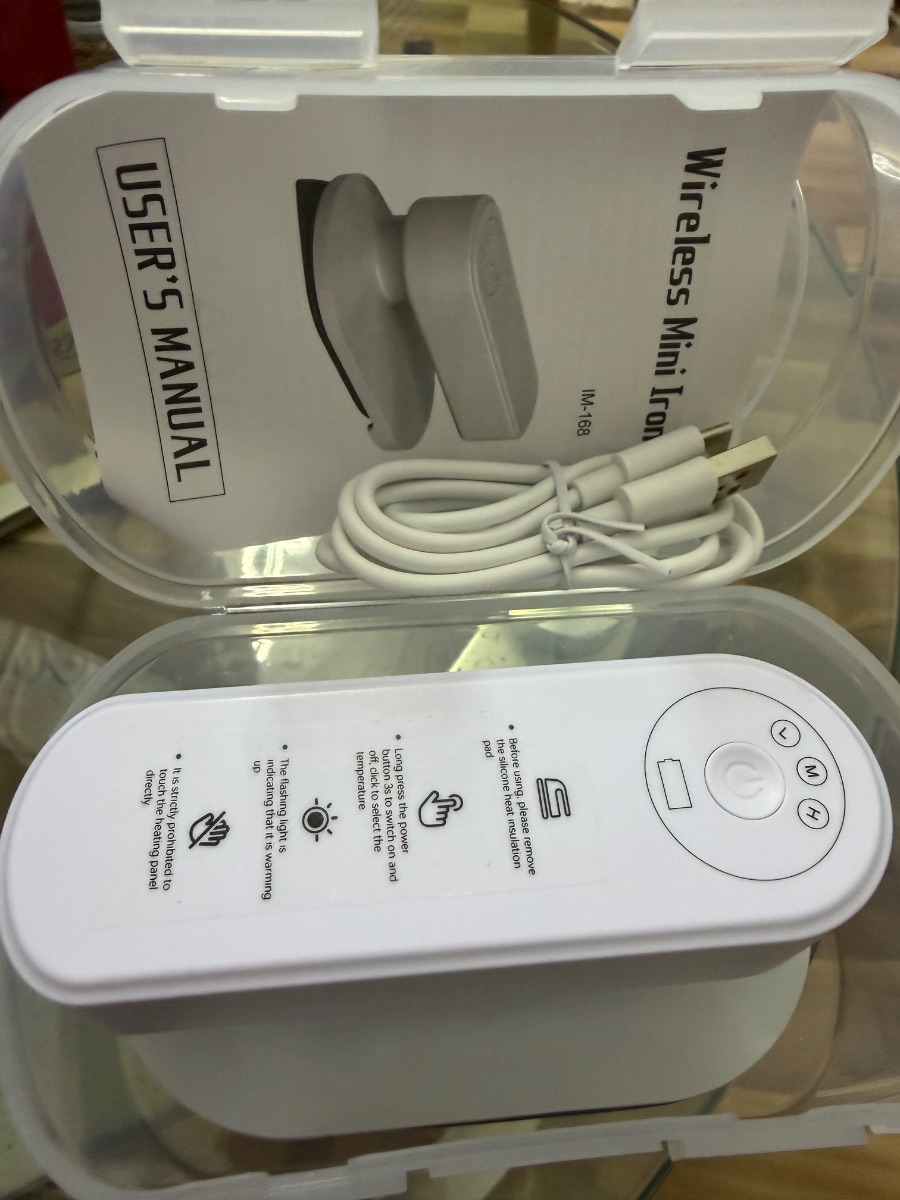 Wireless portable iron photo 3