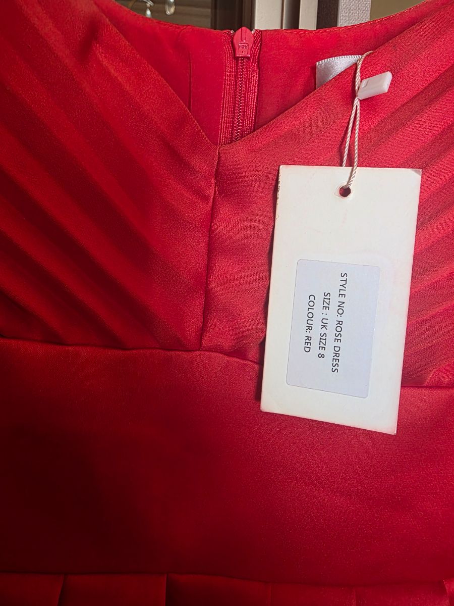 Yaura red mini dress photo 3
