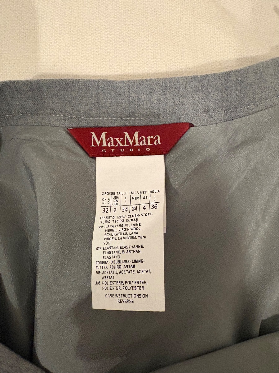 Virgin wool Max Mara skirt