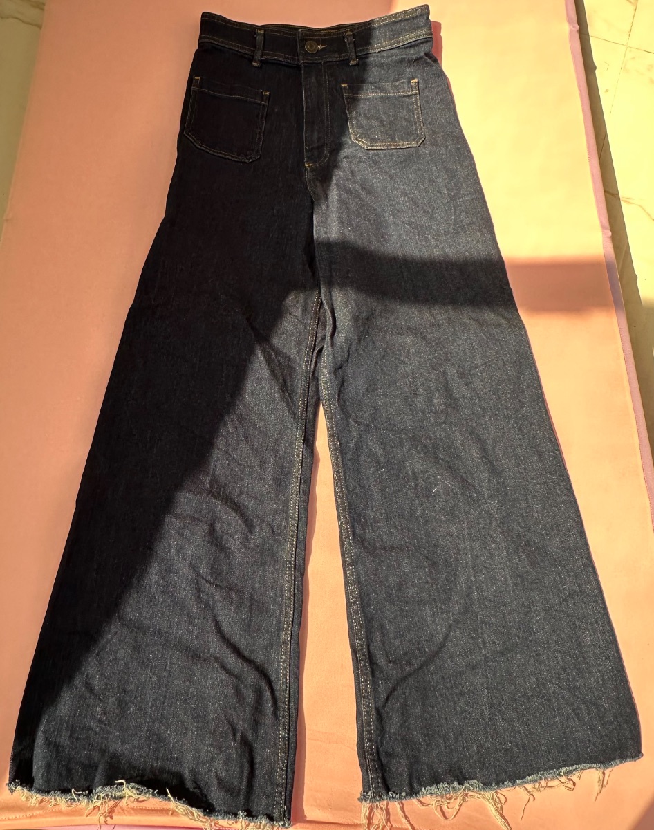 Zara dark blue jeans