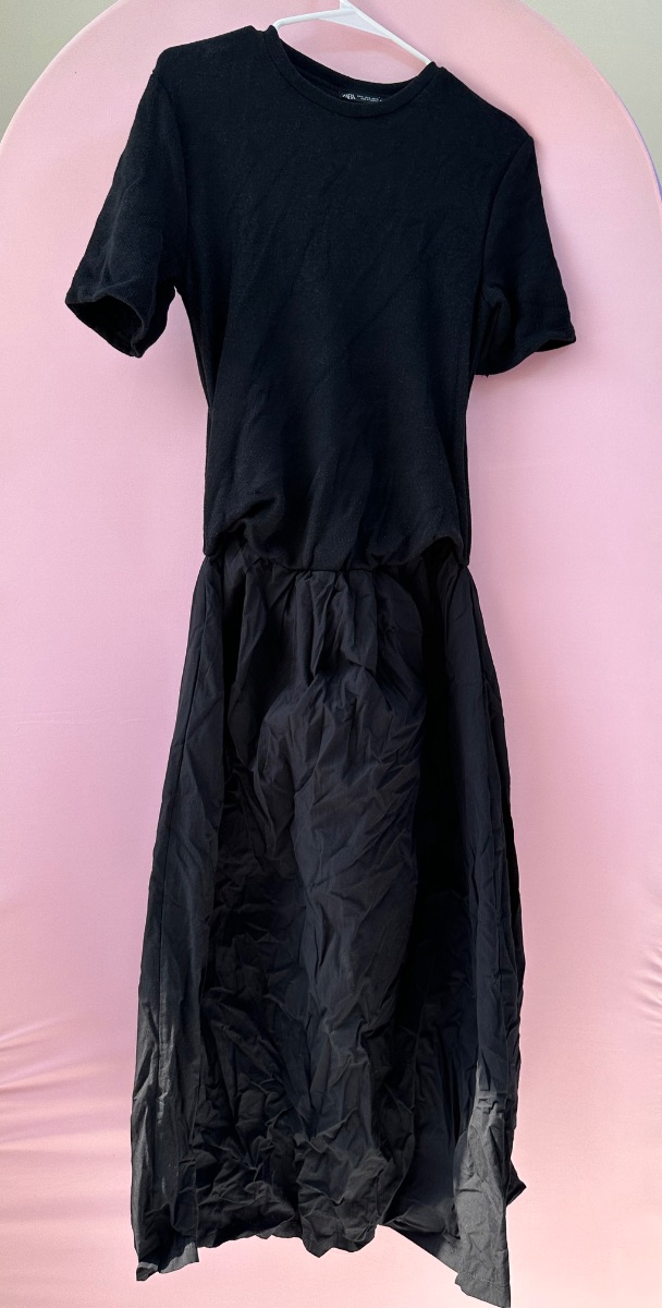 Zara black dress