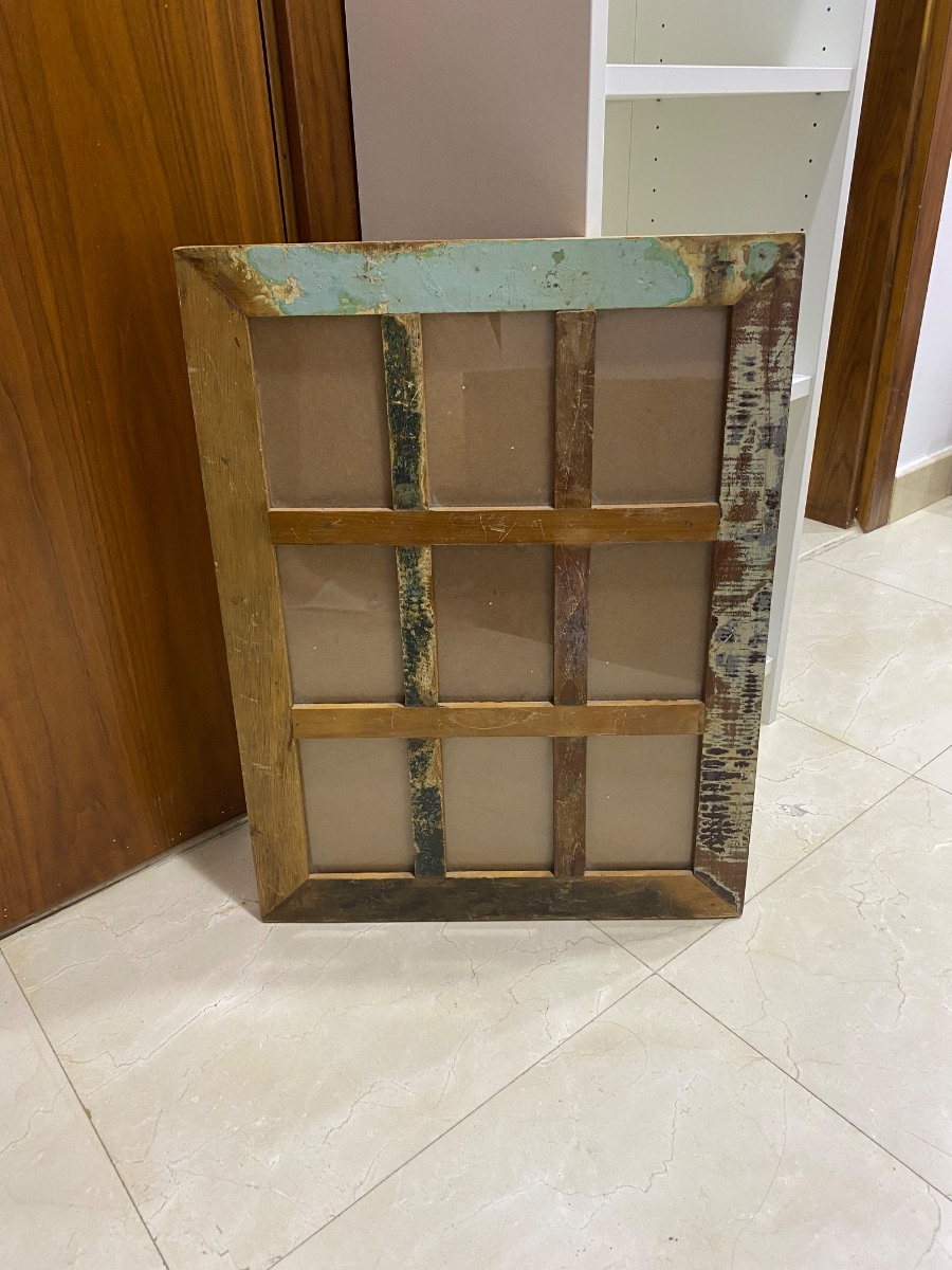 Solid wood shabby chic multi picture frame photo 3
