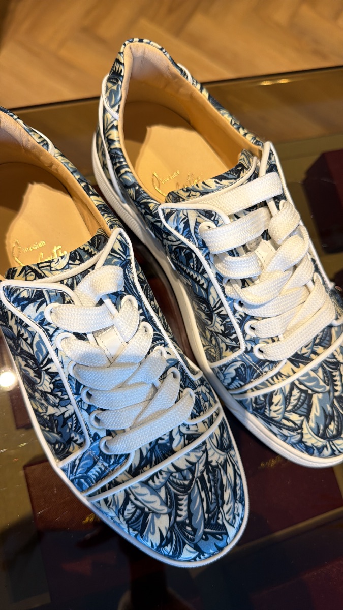 Christian Louboutin Louboutin China print sneakers photo 2
