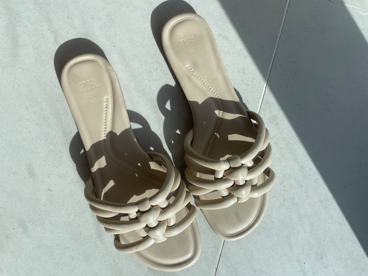Zara women’s sandals brand new photo 2