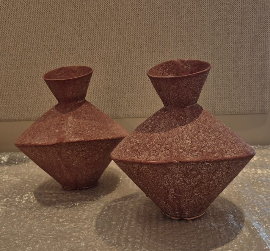 Contemporary Geometric Sculptural Vases / Ornaments.