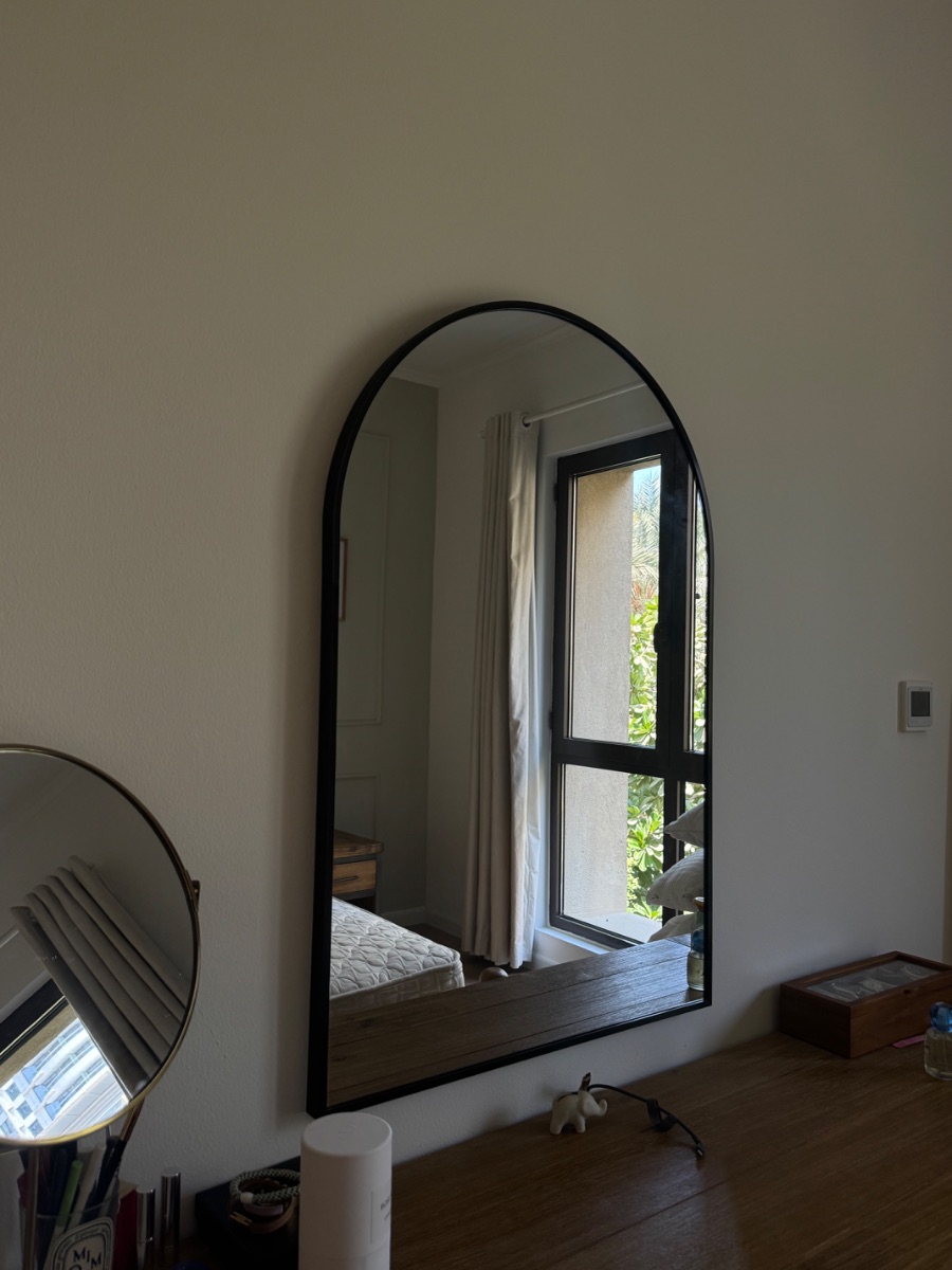 HomeKode Black Wall Mirror photo 2
