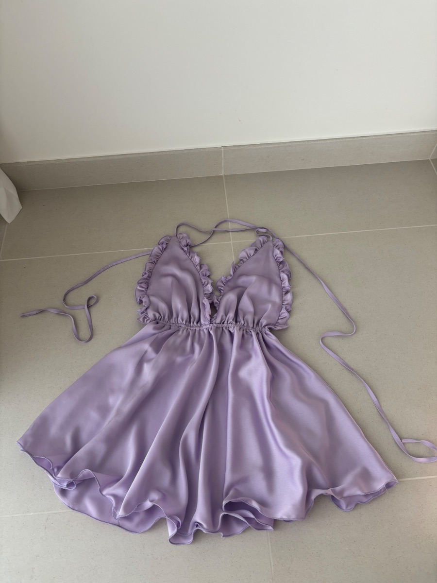 Dressmeze Floaty Lilac Dress photo 3