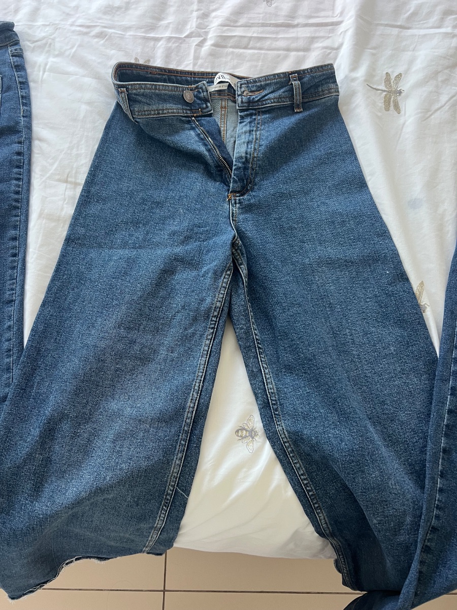 Zara high waisted wide leg photo 2