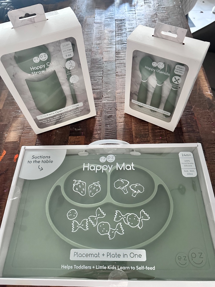 EZPZ Dinner Set for Toddlers