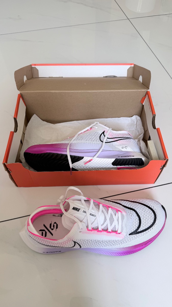 Nike ZoomX Streakfly – White/Vivid Grape, EU 42 (W10 / M8.5) photo 2