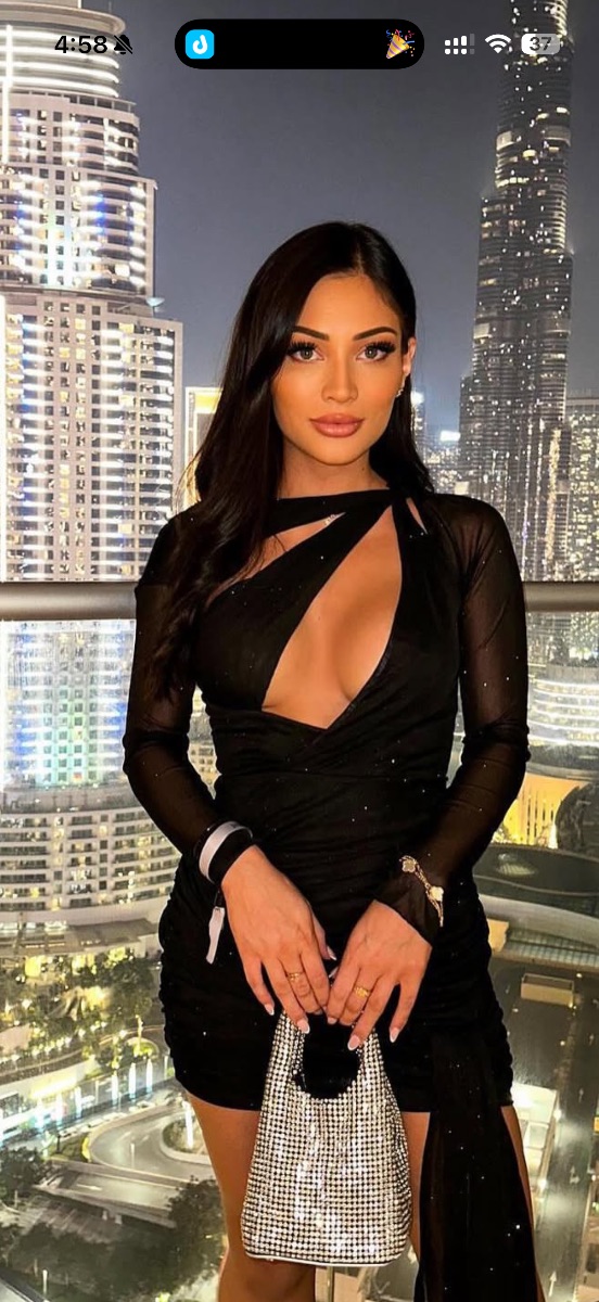 House of CB- Santa Mesh Dress