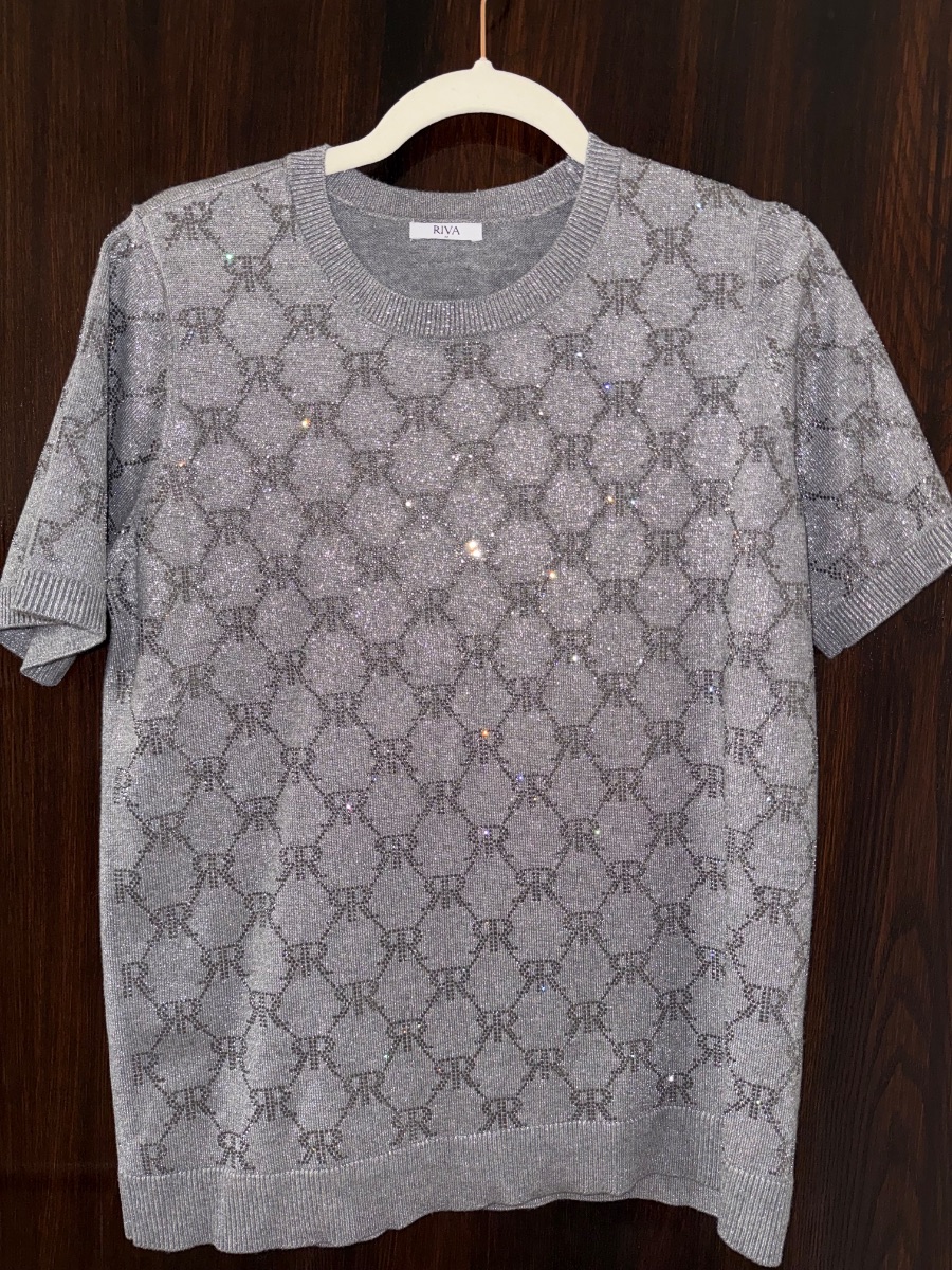Riva bedazzled top