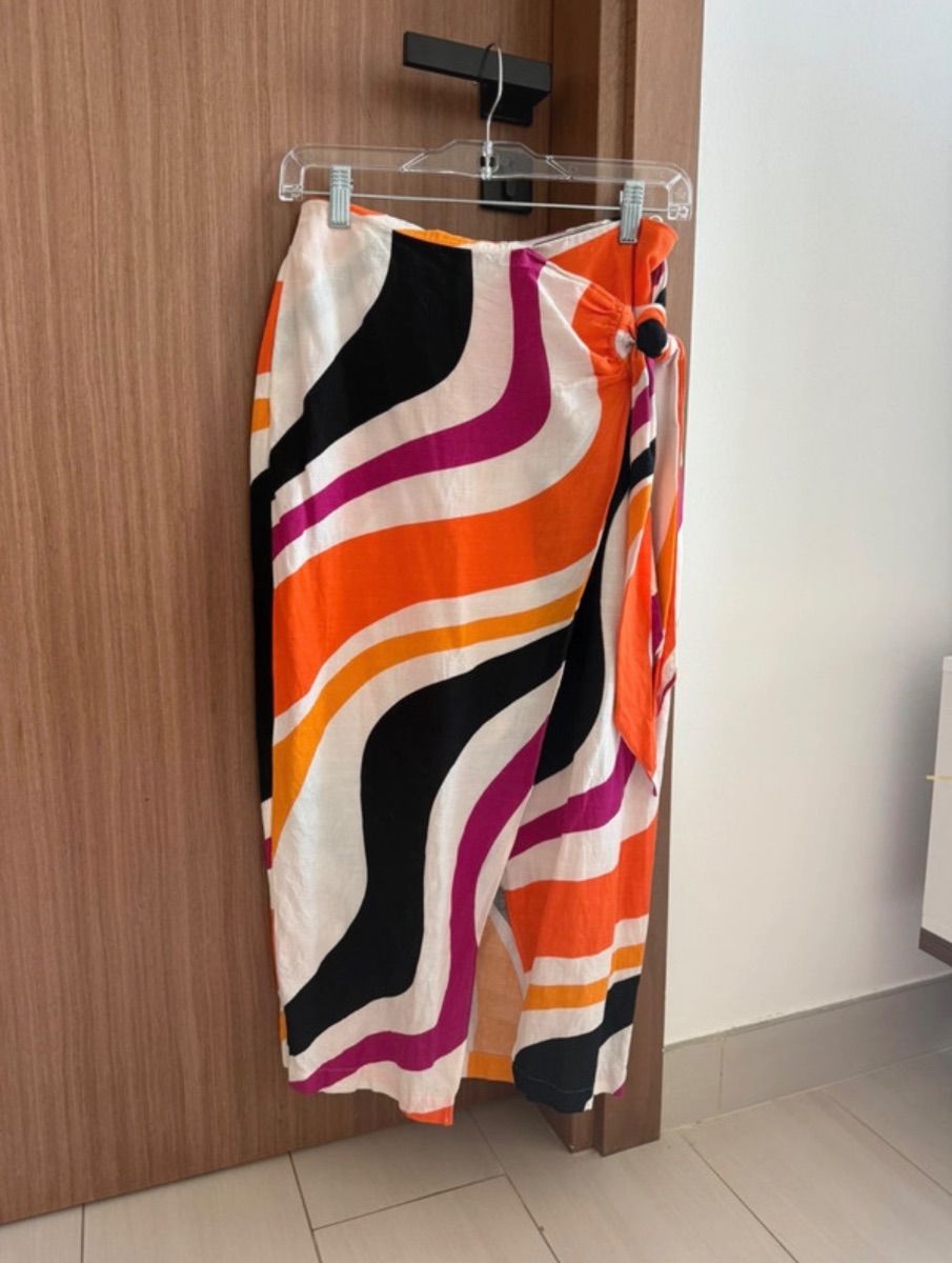 Fw Bridge Pattern Midi Skirt
