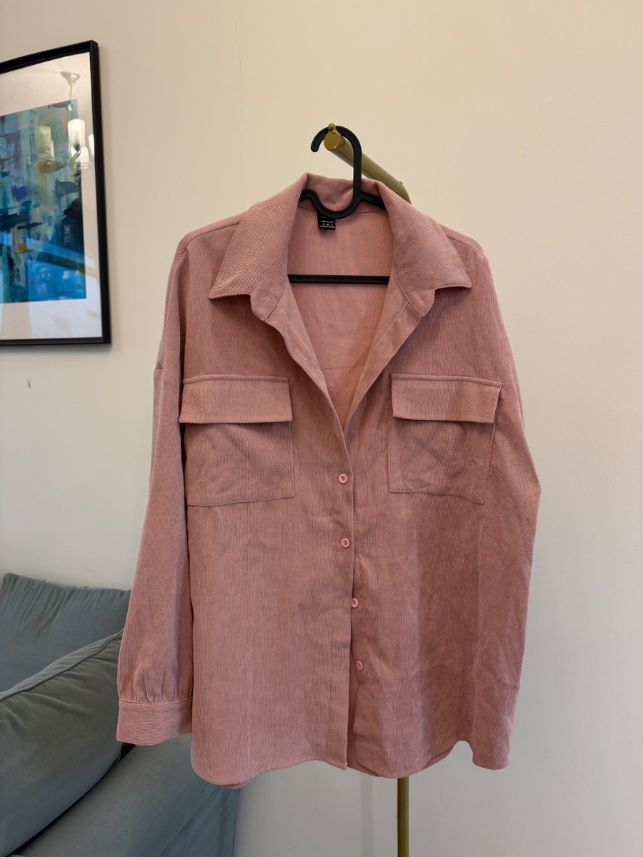 Shein Pink shirt size large photo 2